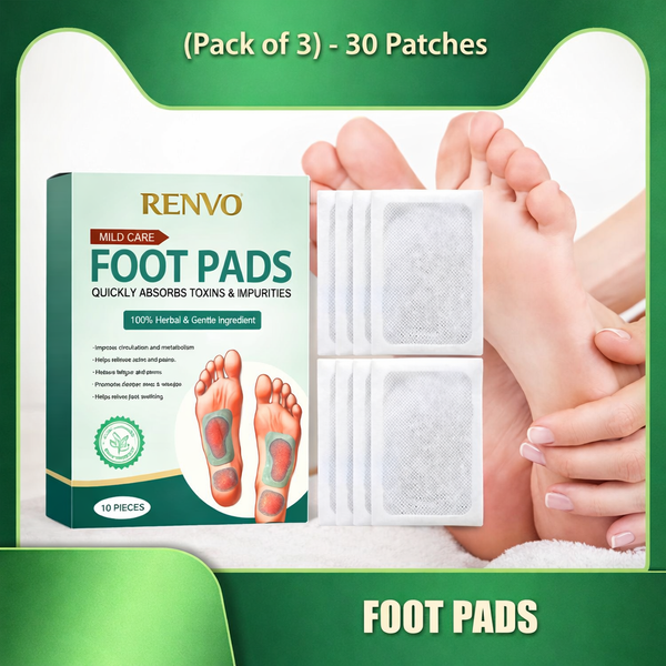 Foot Pads (Pack of 3) 30 Patches